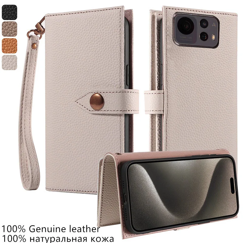 

Чехол-кошелек из 100% натуральной кожи с отделением для карт для Asus Zenfone 12 11 Ultra 10 9 8 Flip 7 Pro, с магнитной кнопкой, ударопрочный чехол для телефона