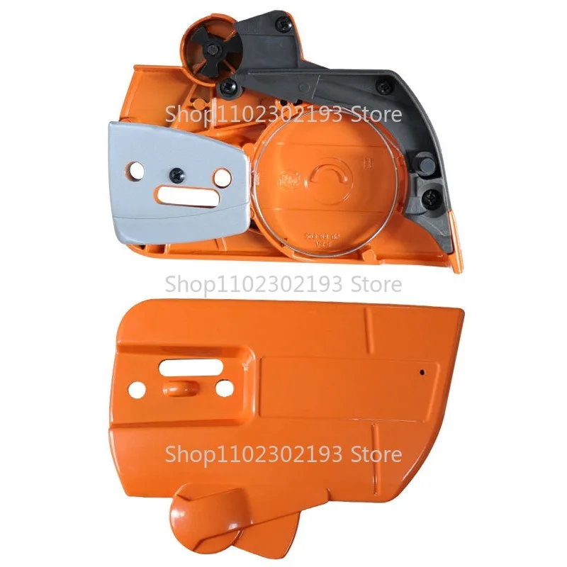 Corrente Roda Dentada Clutch Cover Brake Assy Compatível com Husqvarna 340 345 350