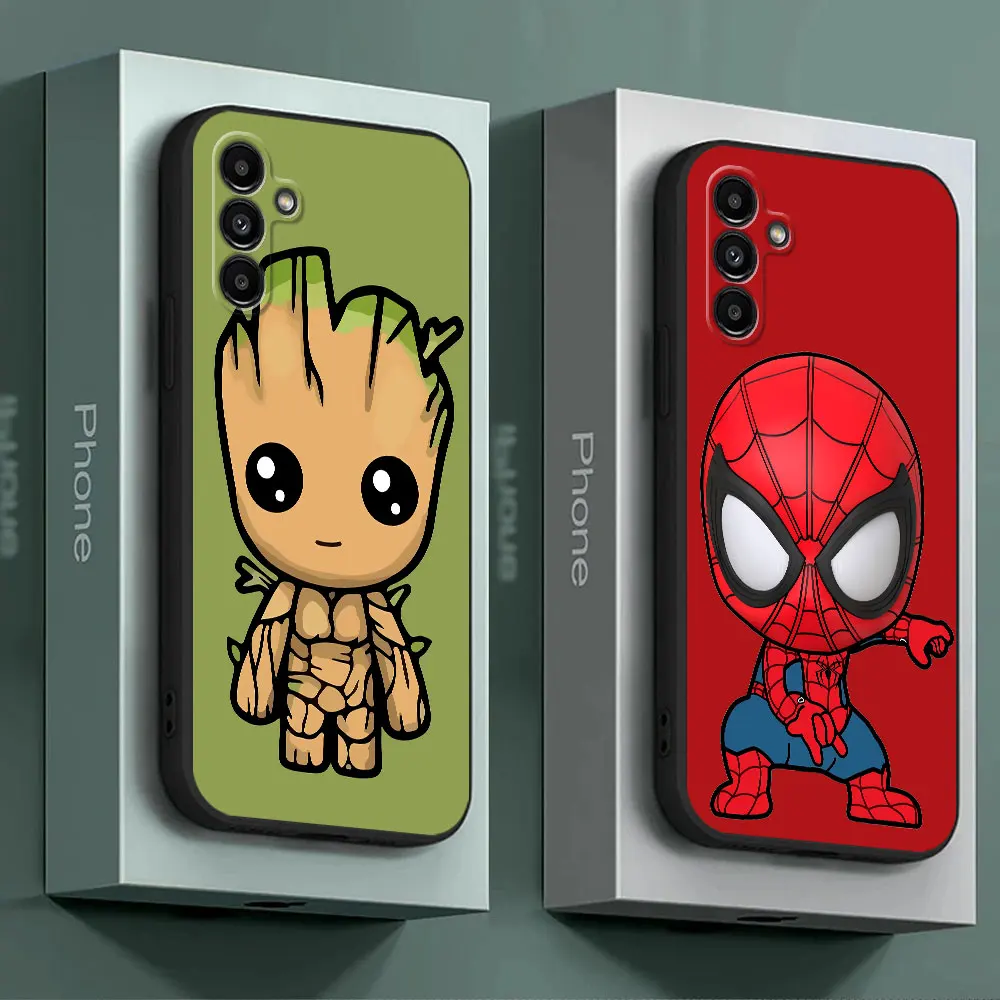 Etui na telefon Marvel Deadpool Groot do Samsung Galaxy A31 A04 A71 A05 A05s A20e A01 A40 A02s A51 A04e A41 A04s Cover