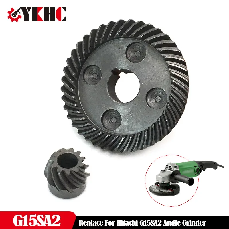 1Set G15SA2 Gear 40Teeth φ15mm Replacment For Hitachi G15SA2 G 15 SA2 Angle Grinder Power Tool Spare Parts Accessories