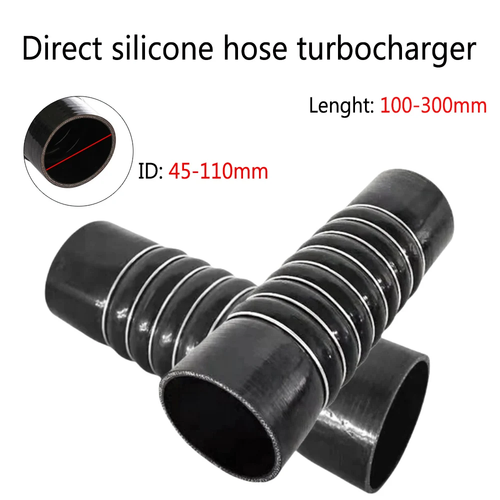 

High temperature and High Pressure Resistant Intercooler Mechanical For Turbocharged Cars Silicone for turbochargers ID45-110mm