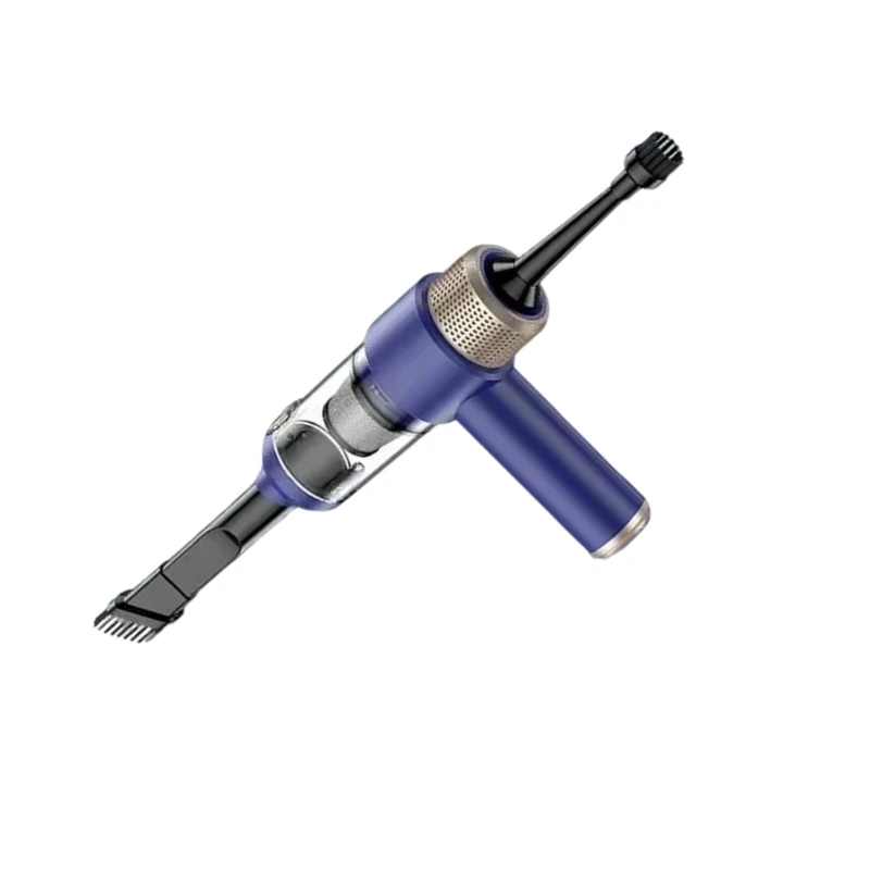 Elektryczny odkurzacz i odkurzacz USB C. Ładowanie akumulatorem do odkurzania pomieszczeniach i na zewnątrz