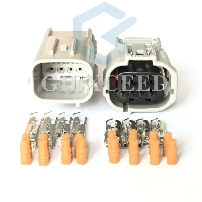 8 Pin 12520 12519 6189-1240 6188-0779 Auto Reversing Radar Plug Fuel Injector Socket AC Assembly Automotive Connector For Toyota