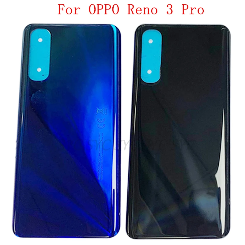 

Battery Cover Rear Door Case Housing For OPPO Reno 3 Pro CPH2037 CPH2035 Back Cover with Logo Repair Parts