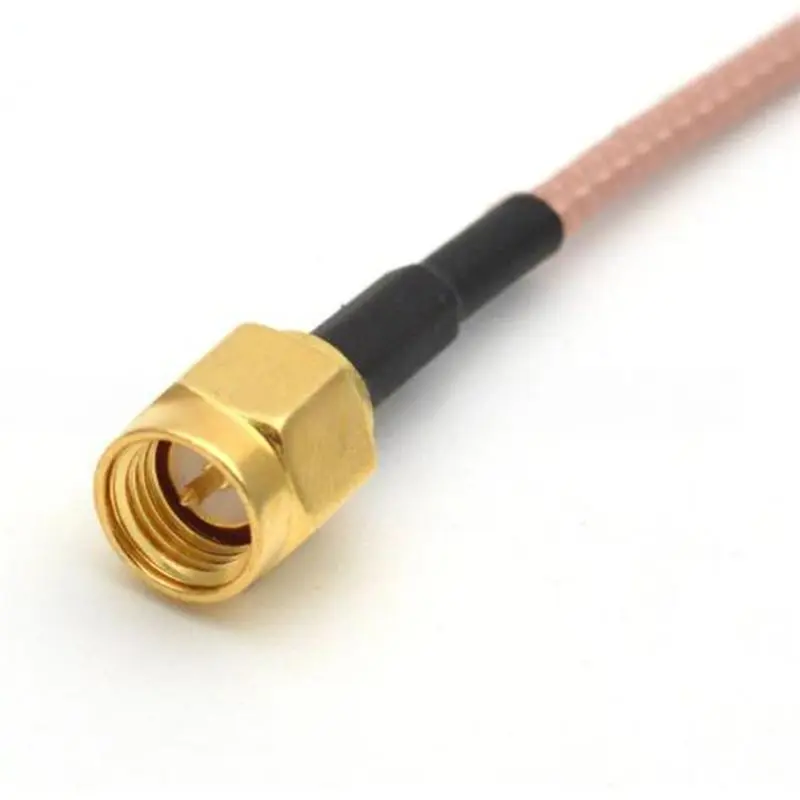 A26F-RF Coaxial Cable SMA Male To BNC Male 50CM RG316 Low Loss Antenna Extension Cord