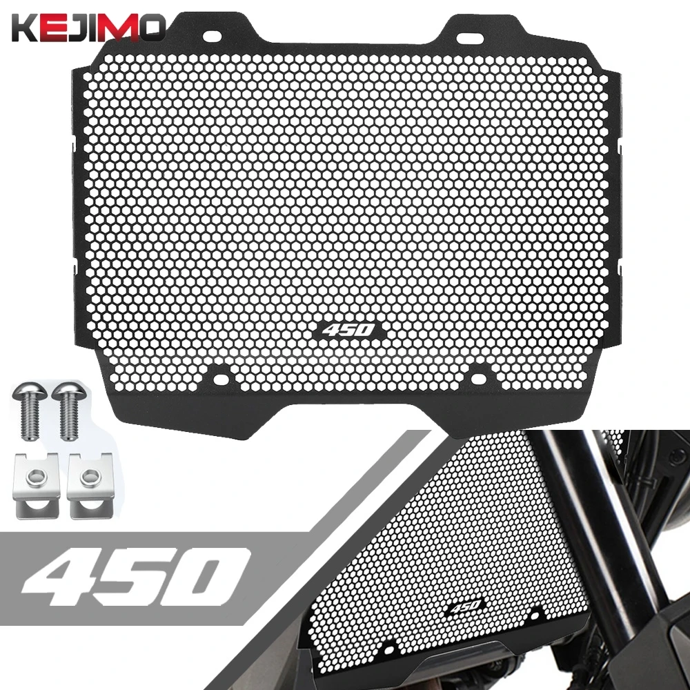 Aluminum Grille Protector Grill Radiator Guard Swingarm spool sliders For BMW F450GS / Trophy /Sport F450 GS f850 2026 2027 2028