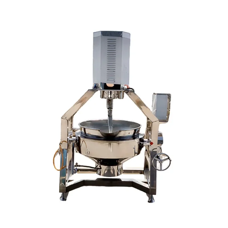 Commercial Large-Scale Planetary Stirring Sauce Boiling Machine, Fully Automatic