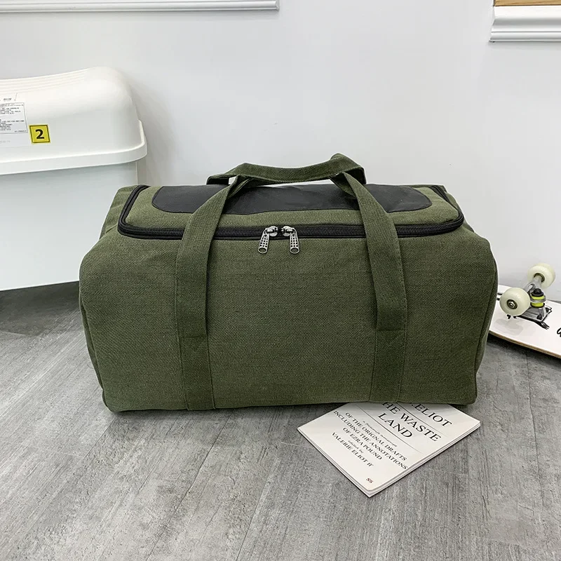 Bolsas de viaje para hombre, equipaje de gran capacidad, bolsas de viaje para mujer, bolso grande de viaje de lona, bolso de viaje plegable, maletas de viaje