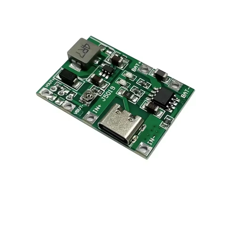 P4056 & MT3608 Dual-Module Li-ion 18650 Charger Board with Boost Converter 3.7V-4.2V to 5V-12V for Power Banks/Solar Projects