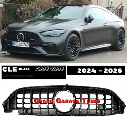 W236 Front Radiator Grille fit for 2024 - 2026 Mercedes CLE Class A236 Cabriolet C236 Coupe CLE200 CLE300 CLE450 CLE220d CLE53
