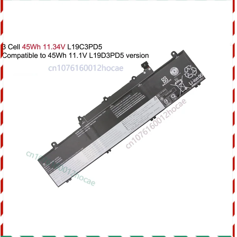 

Новый аккумулятор емкостью 45 Втч 11,34 В для Lenovo ThinkPad E14 E15, 2-го поколения 2020 Gen 3 20Y7, быстрая доставка