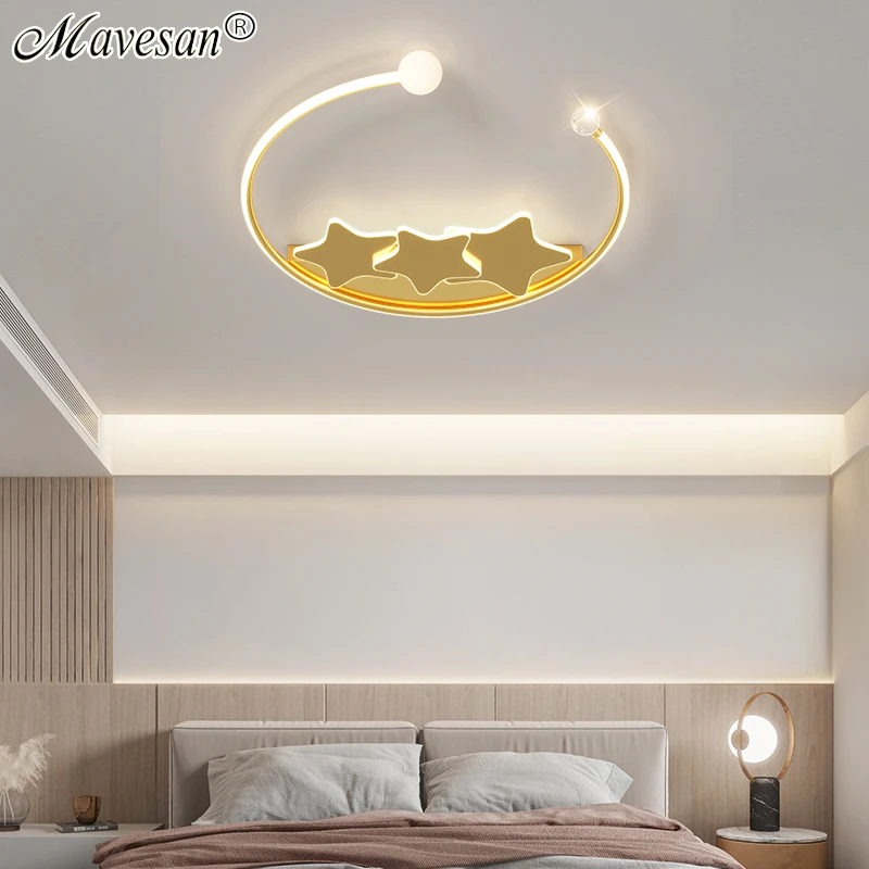 

New Simple LED Ceiling Lights for Kid Room Bedroom Study Hallway Balcony Chandelier Lamp Indoor Lighting Fixture Home Decoration