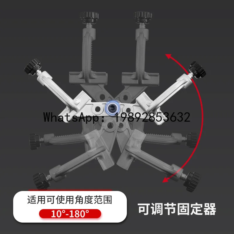 

V5.11 stainless steel welding fixture auxiliary tool - woodworking quick clamp, right angle 90 degree adjustable angle clamp
