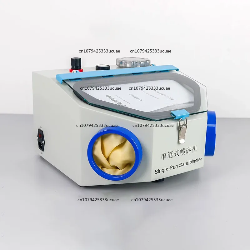 09816 Dental Sandblasting Box, Double - Pen, for Porcelain Inner Crown & Orthodontic Bracket Procedures