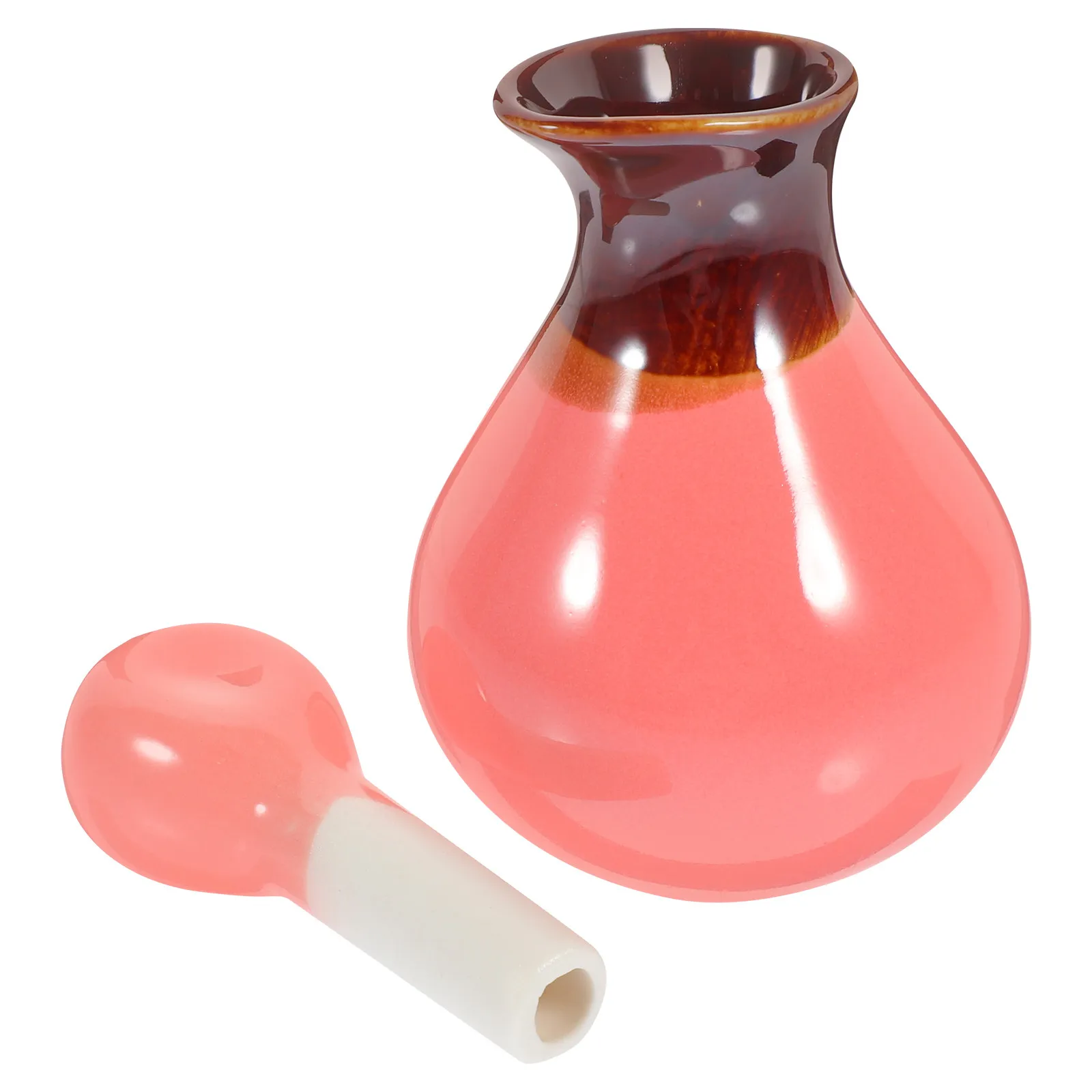 

1Set Refillable Ceramic Essential Oil Bottle Elegant Liquid Dispenser for Perfume Lotion Storage Travel Convenience Home Use