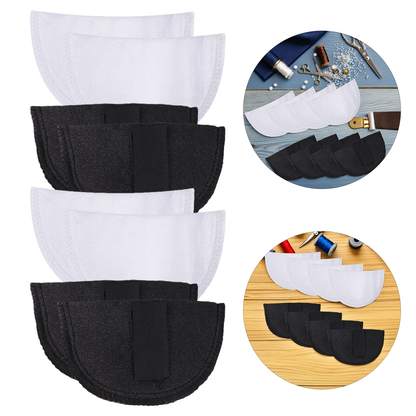 

Comfortable Shoulder Pads Adhesive Sponge Inserts For Women Lightweight Invisible Suit Shirt Enhancer Replacement Cushions