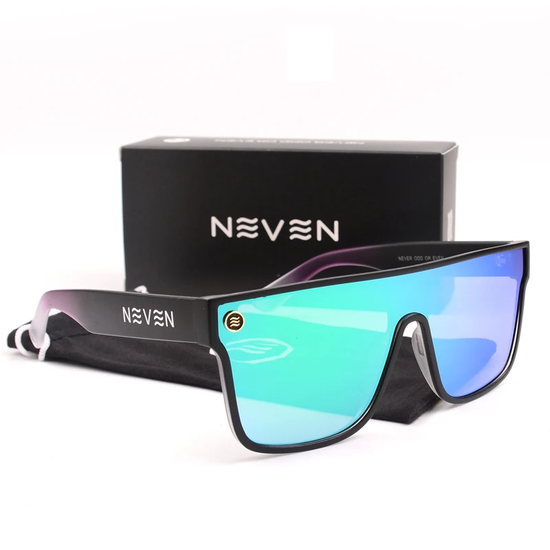 جديد جودة عالية فاخرة NEVEN العلامة التجارية النظارات الشمسية مربع الملتصقة عدسة في الهواء الطلق الدراجات النساء الرجال التدرج عدسة نظارات شمسية UV400