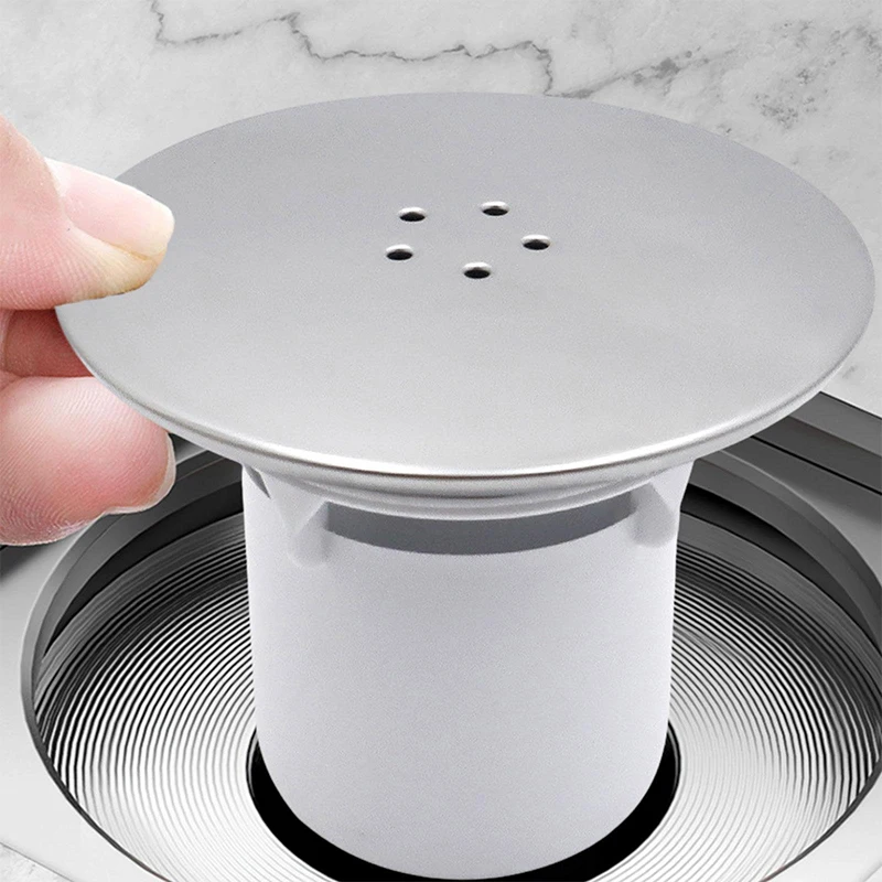 Bathroom Sink Plug Stopper Wash Basin Pop-up Bounce Core Drain Filter Bathtub Hair Catcher Sink Strainer Anti-blocking