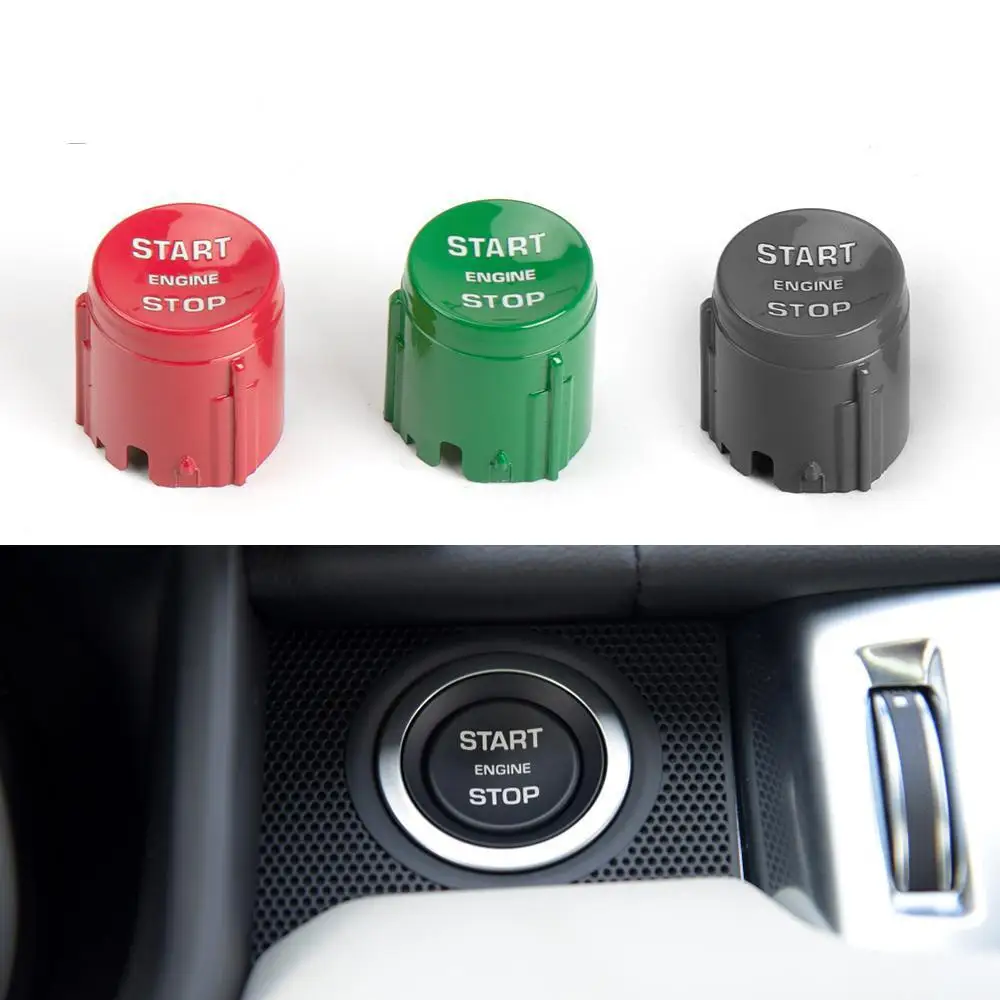

Car Start Stop Engine Button Ignition Switch Cover For Land Range Rover Sport EVOQUE Range Rover Veiar Discovery
