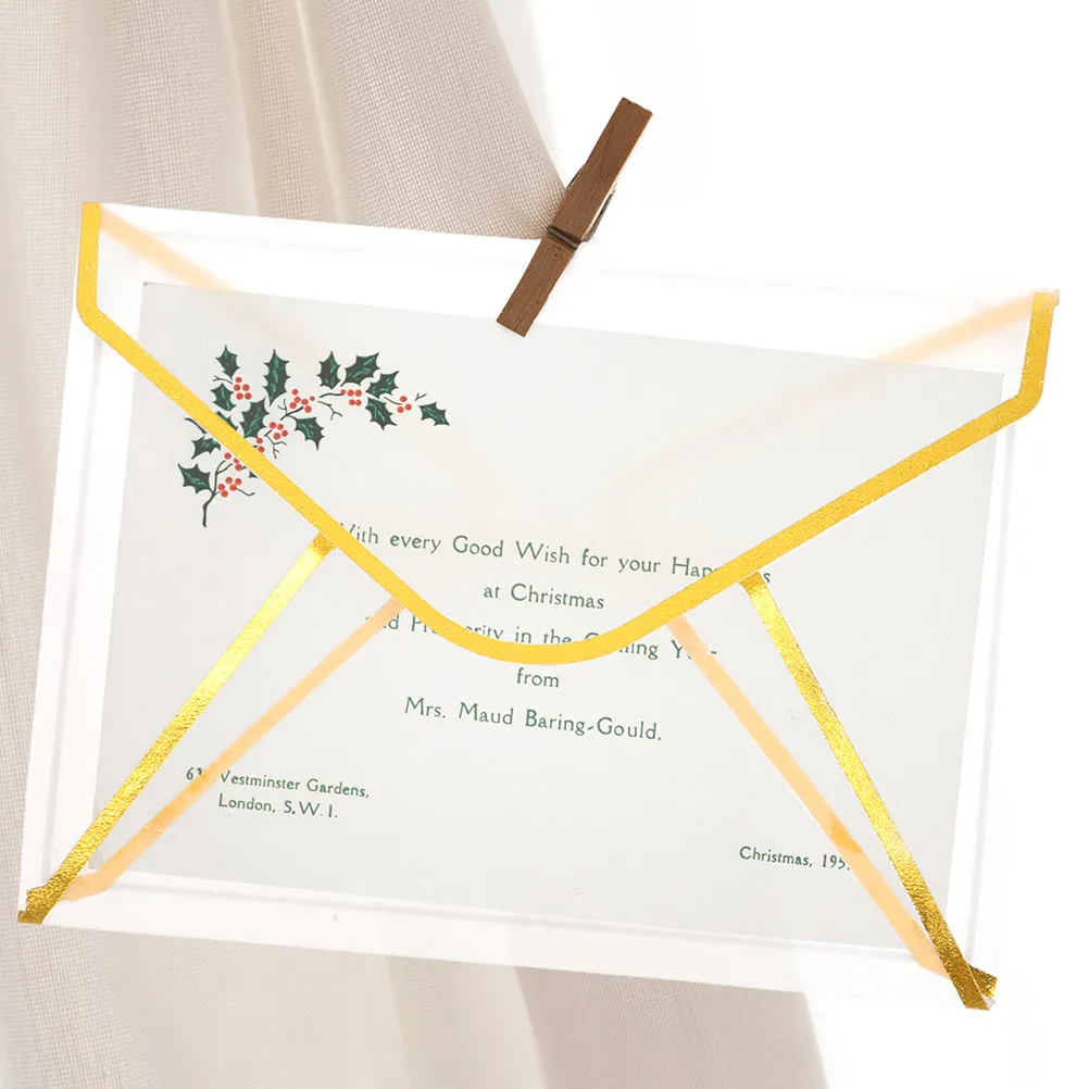 

10 шт. прозрачных конвертов в винтажном стиле, идеально подходящих для приглашений, свадебных открыток, поздравительных открыток, подарочных бирок, для делового и праздничного использования.