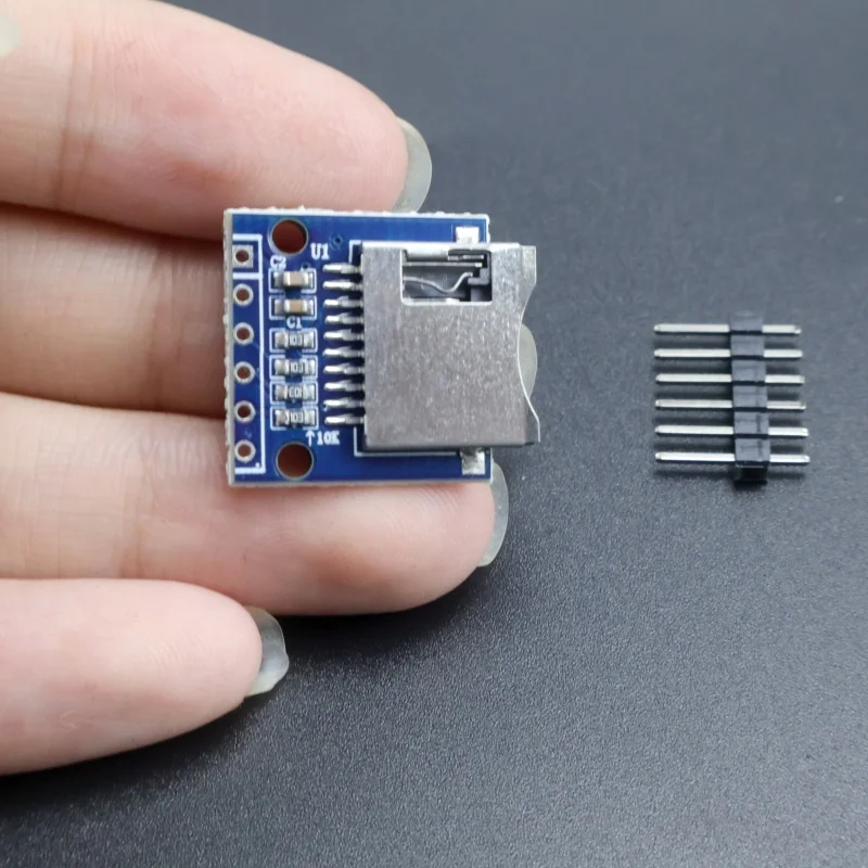 Micro SD Card Reader Module for Arduino, ESP32 | 3.3V SPI TF Storage | Headers NOT Soldered (DIY)