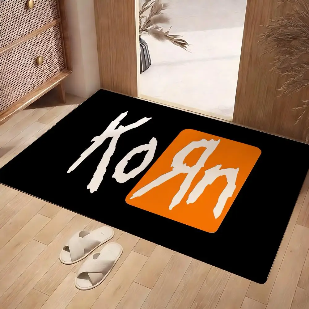 BAND K-Korn HOT Floor Mat Soft Flannel Rug Non-Slip Absorbent Mat For Bathroom Bedroom Home Decor