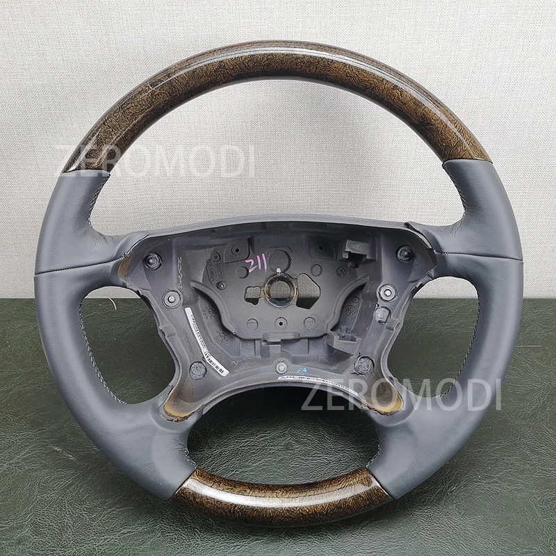 

Custom Racing Peach Wood Steering Wheel For Mercedes G CLK E CLS SL Class W209 W211 W219 W463 R230 2009 2010 2011 2012 2013