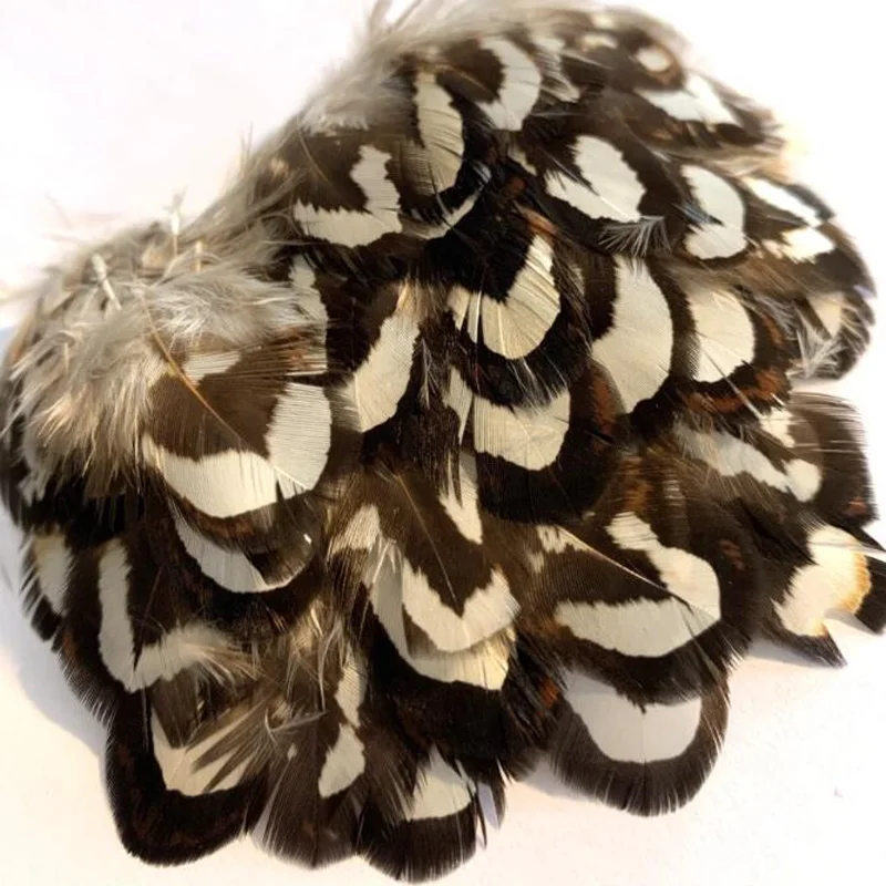 

500Pcs Natural 3-4cm Black White Reeves Pheasant Feathers DIY Art Craft Jewellery,Fly Fishing