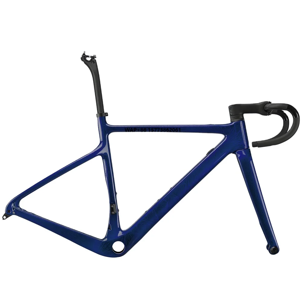 

Full Carbon Bike Frame China T1100 Carbon Road Frame 142*12mm Disc Brake Bicycle Road Bike Frame