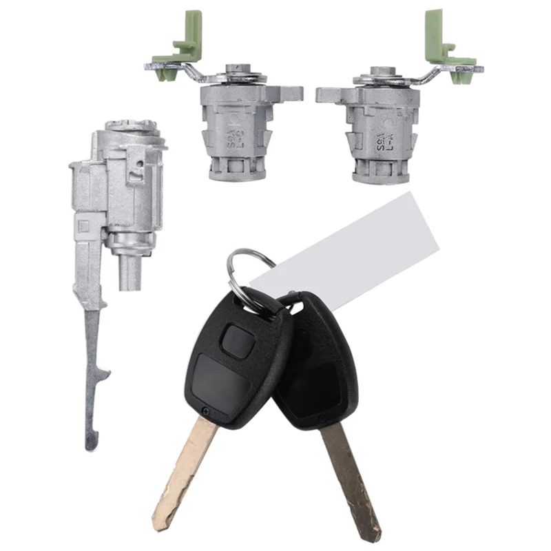 

AEE5-автомобильный дверной замок, цилиндр, переключатель замка зажигания с ключом 72185-S9A-013 для Honda Civic CRV 2002-2006 72185S9A013