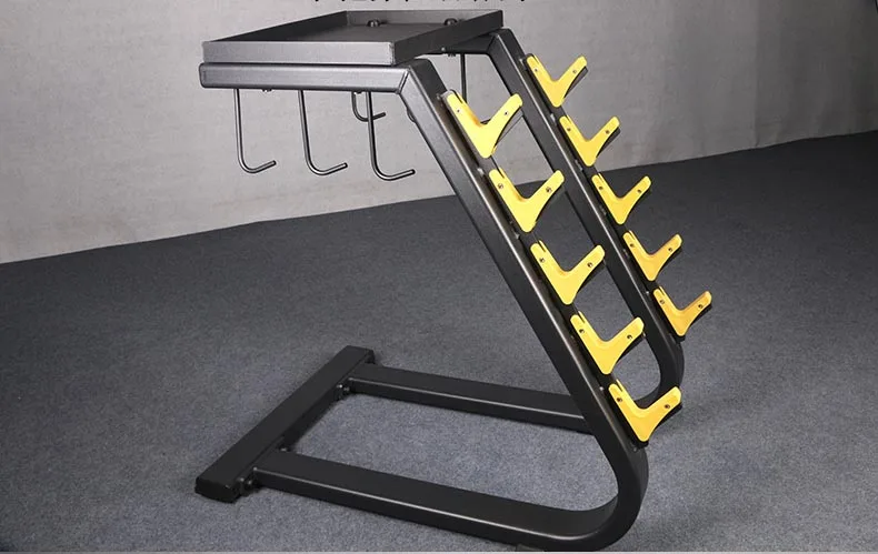 Fitness Comercial Gym Use Free Weight Equipment Barbell Storage Handle Rack