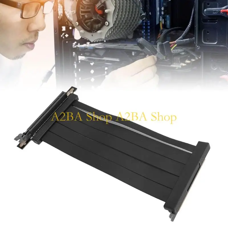 A2BA 25CM PCIe version GPU Elevator Cable Outlet and Play Denial FIRMWARE Arrange Against Intervention Rapid Transmission