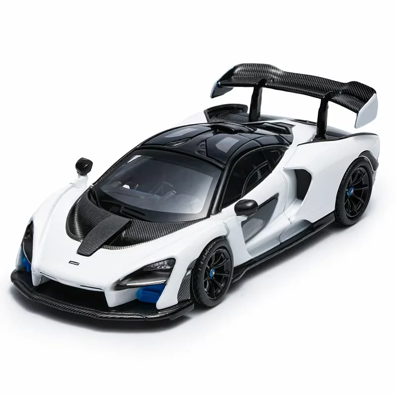 MASSDI 1/64 Schaal SENNA Legering Model Auto Speelgoed Geschenken Collectie Volwassen Souvenir Decoratie Statische Display