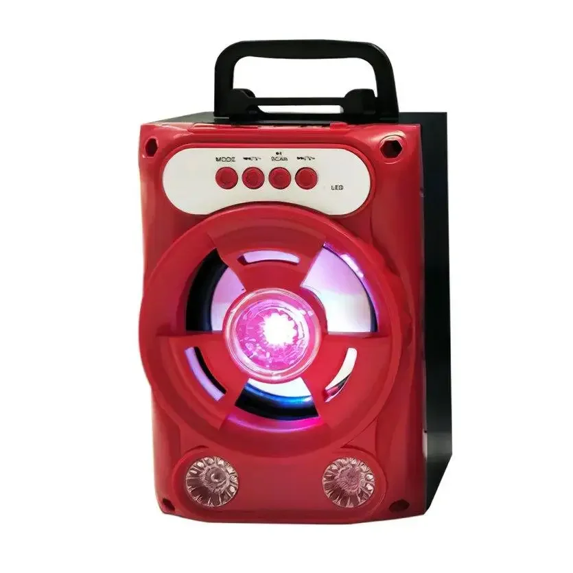 مكبر صوت بلوتوث محمول، وظيفة TWS كبيرة الحجم، تصميم مقبض للاستخدام الخارجي