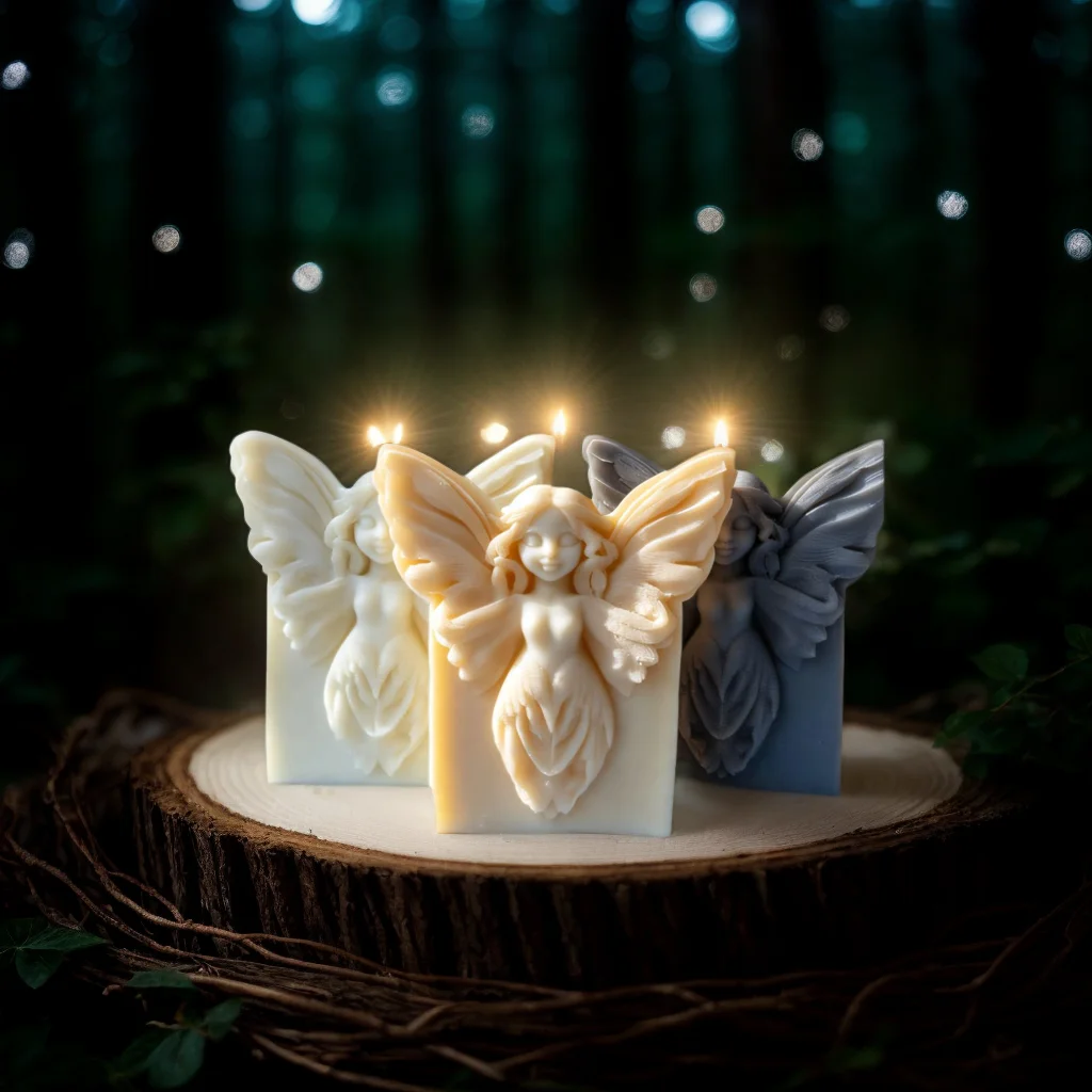 

Butterfly Fairy Scented Candle Silicone Mold DIY Fragrance Diffuser Stone Decorative Ornament Molds for Candles Making Supplies