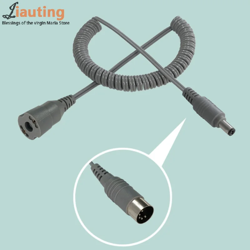 1Pcs Nail Handpiece Power Cable Electric Spring Wire For Strong H6 W-168 202B Manicure Machine Drill Accessories