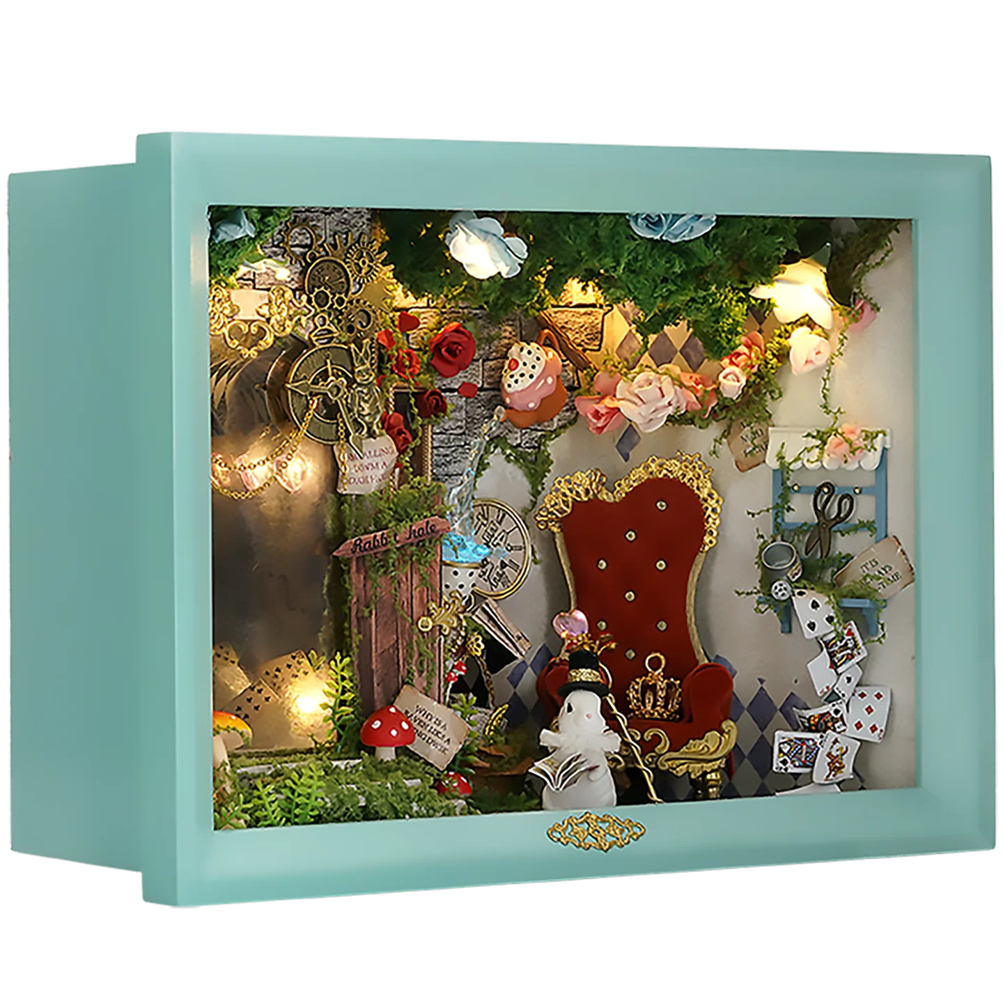 Ensemble de décoration de cadre Photo, modèle de construction d'assemblage de puzzle 3D, jouet fait 