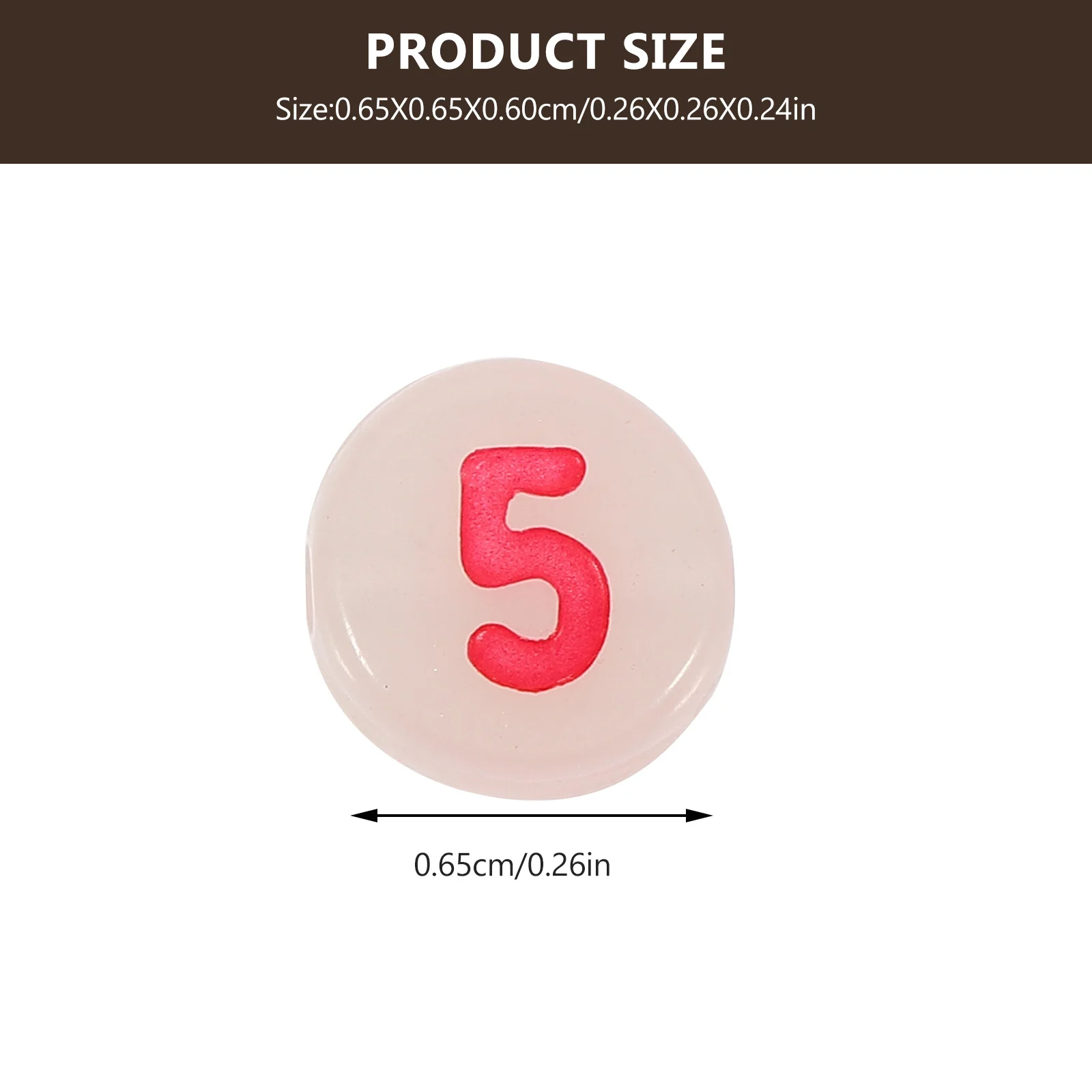 500Pcs Glow in The Dark Beads Round Sturdy Smooth Surface for Bracelet Jewelry Making DIY Crafts Beads Bracelet Accessory