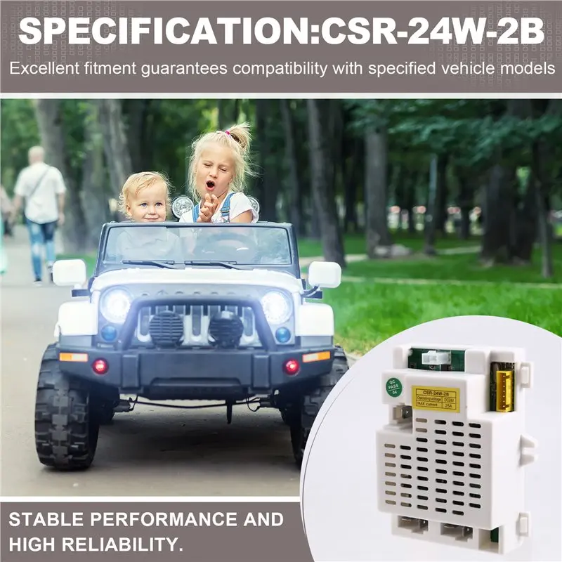 

YSUN-Children's Electric Car Bluetooth Receiver Electric Vehicles Replacement Parts