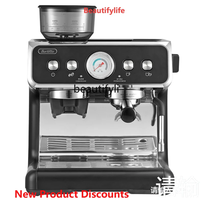 

A61 Commercial Office Small Italian Intelligent Semi-automatic Grinding Machine Frothed Milk