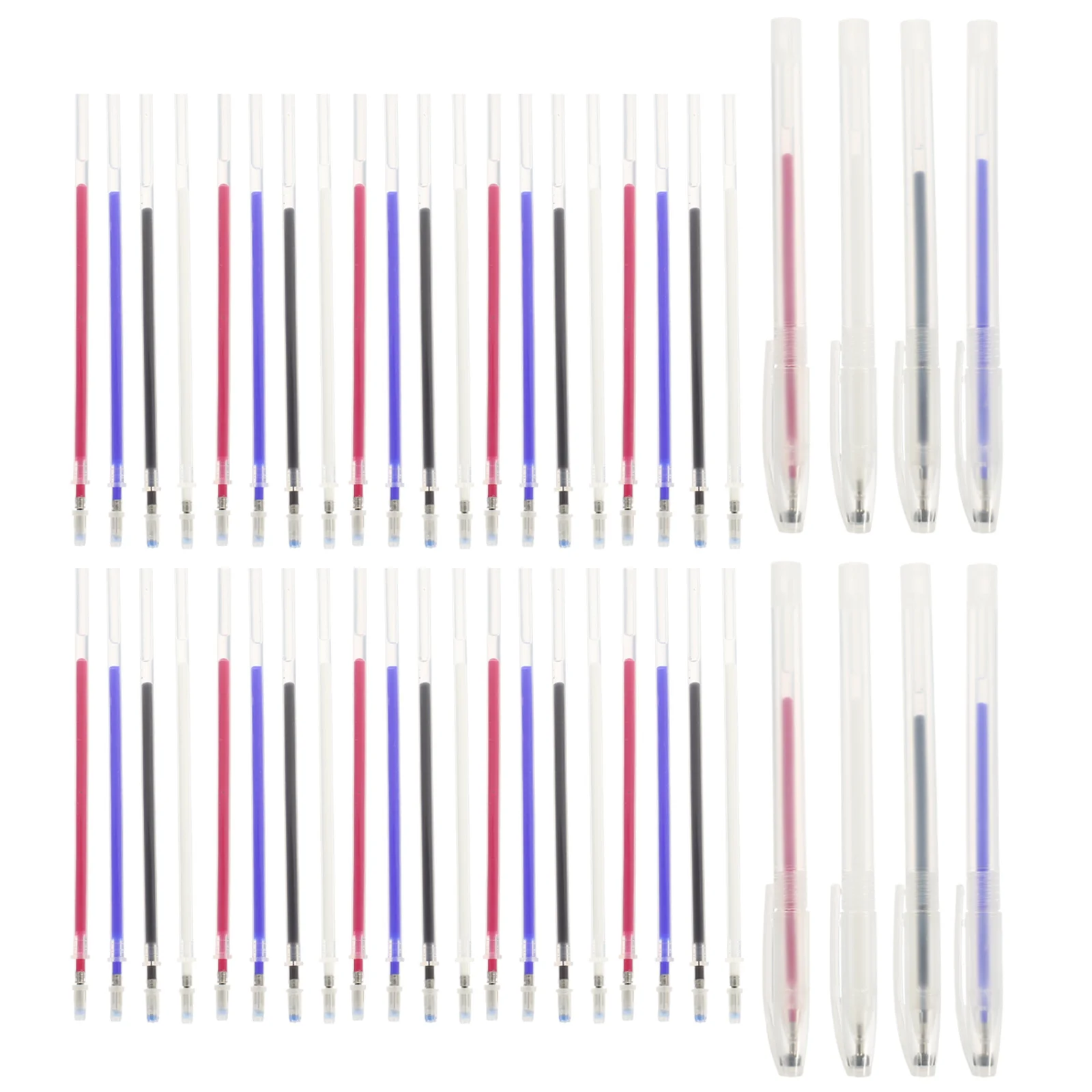 40 قطعة علامة قماش عبوات حبر قابل للمسح بالحرارة ارتفاع درجة الحرارة تختفي أقلام للخياطة بمناسبة عبوات المحمولة #4