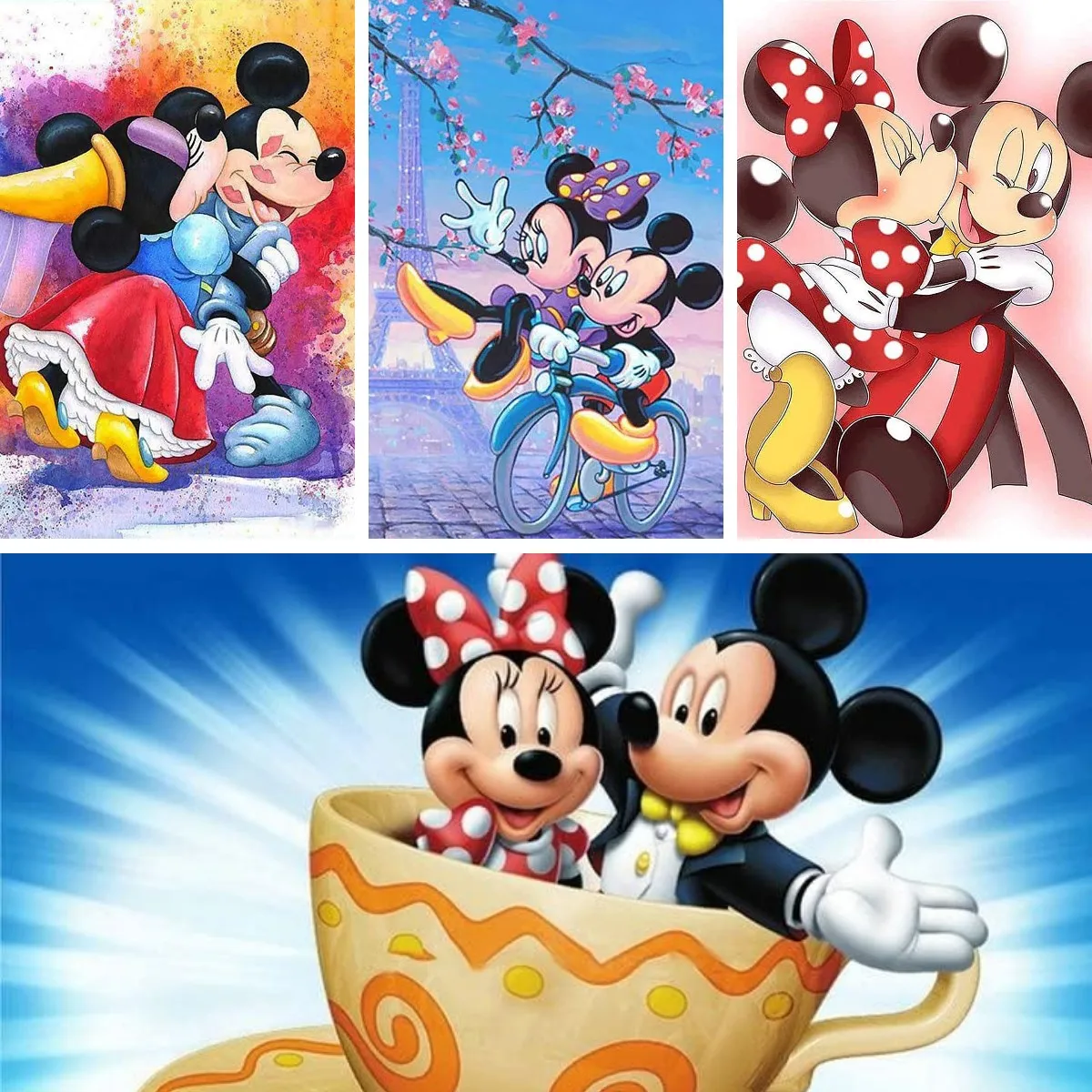 Набор для алмазной живописи 5D «сделай сам», набор для рисования с Микки Маусом, для взрослых, подарок, украшение для стен дома