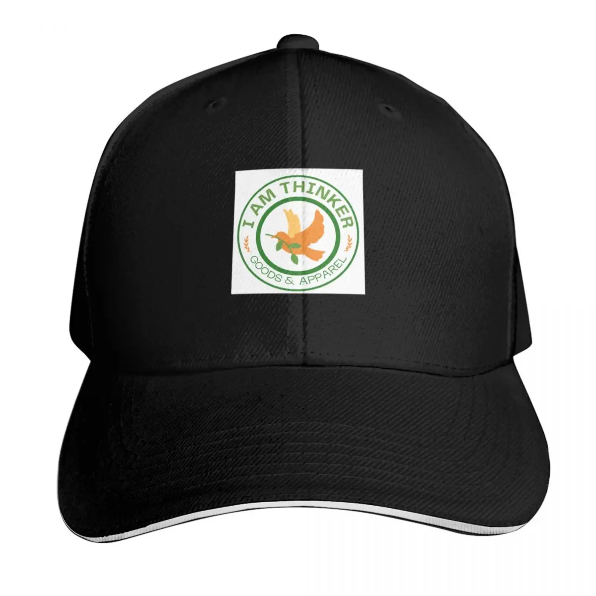 I AM THINKER LOGO Baseball Cap Gift for Him Her Casual Daily Wear Quick Dry Performance