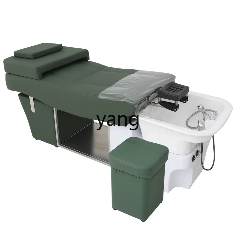 LMM Thai Shampoo Bed Barber Shop Special Hair Salon Full Lying Flush Bed