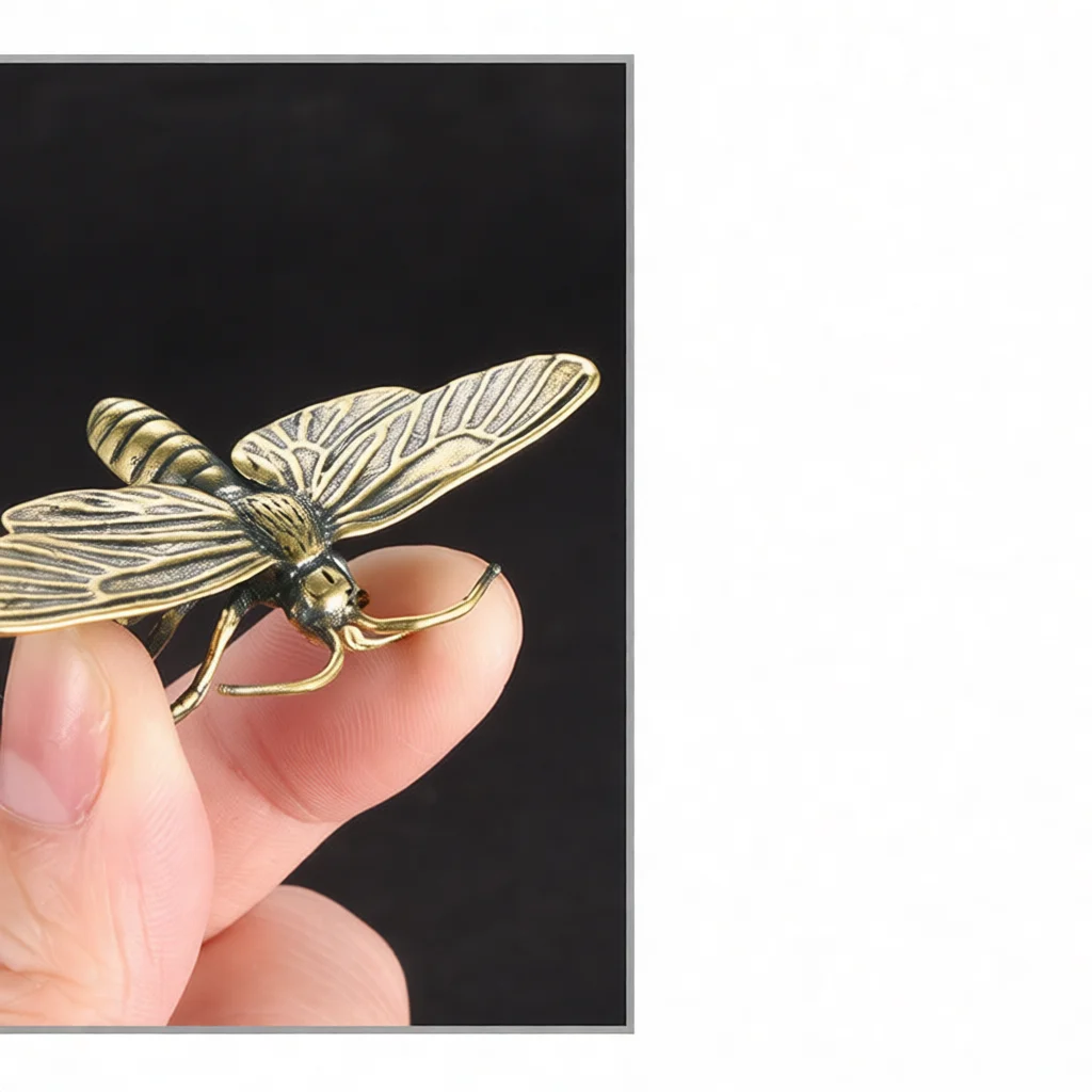 Solid Brass Moth Ornament Anti - огляд і ціна Vintage Collectible Figures