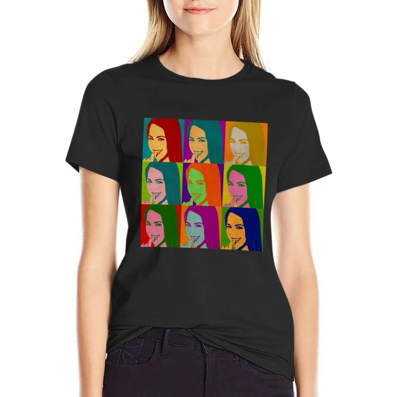 

Riley Reid T-Shirt tops blanks summer clothes blacks clothes for woman