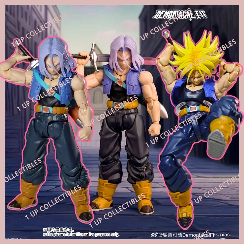 

Demoniacal Fit Torankusu Action Figure Super Saiyan Dragon Ball Z Trunks Figure The Boy From The Future Collect Hobby Model Toys