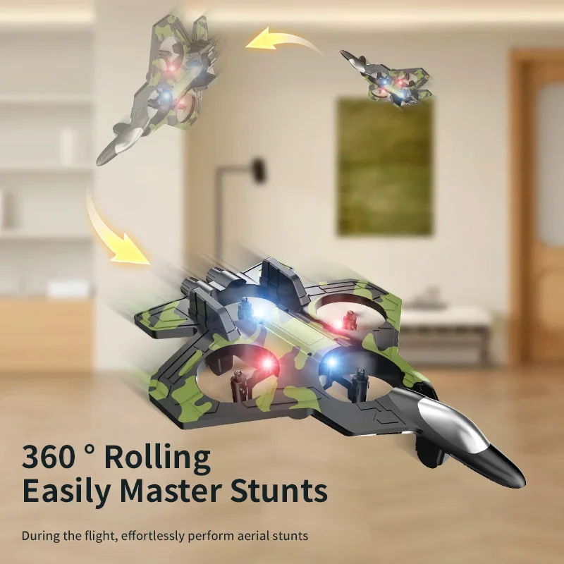 X3 drone: intelligent suspended 3D rolling, four engine turbofan power, headless mode, brushless motor