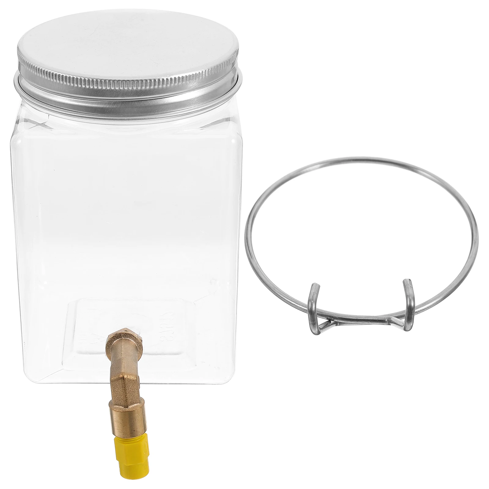 

Automatic Bird Water Dispenser Large Capacity Stable Splash Proof Bird Cage Feeder for Parrots Pigeons Quail Pigeon Drinker