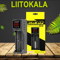 Liitokala Lii-S1 LCD 18650 Battery Charger for 3.7V 18350 18500 16340 21700 20700 14500 26650 1.2V AA AAA NiMH Li-ion Battery